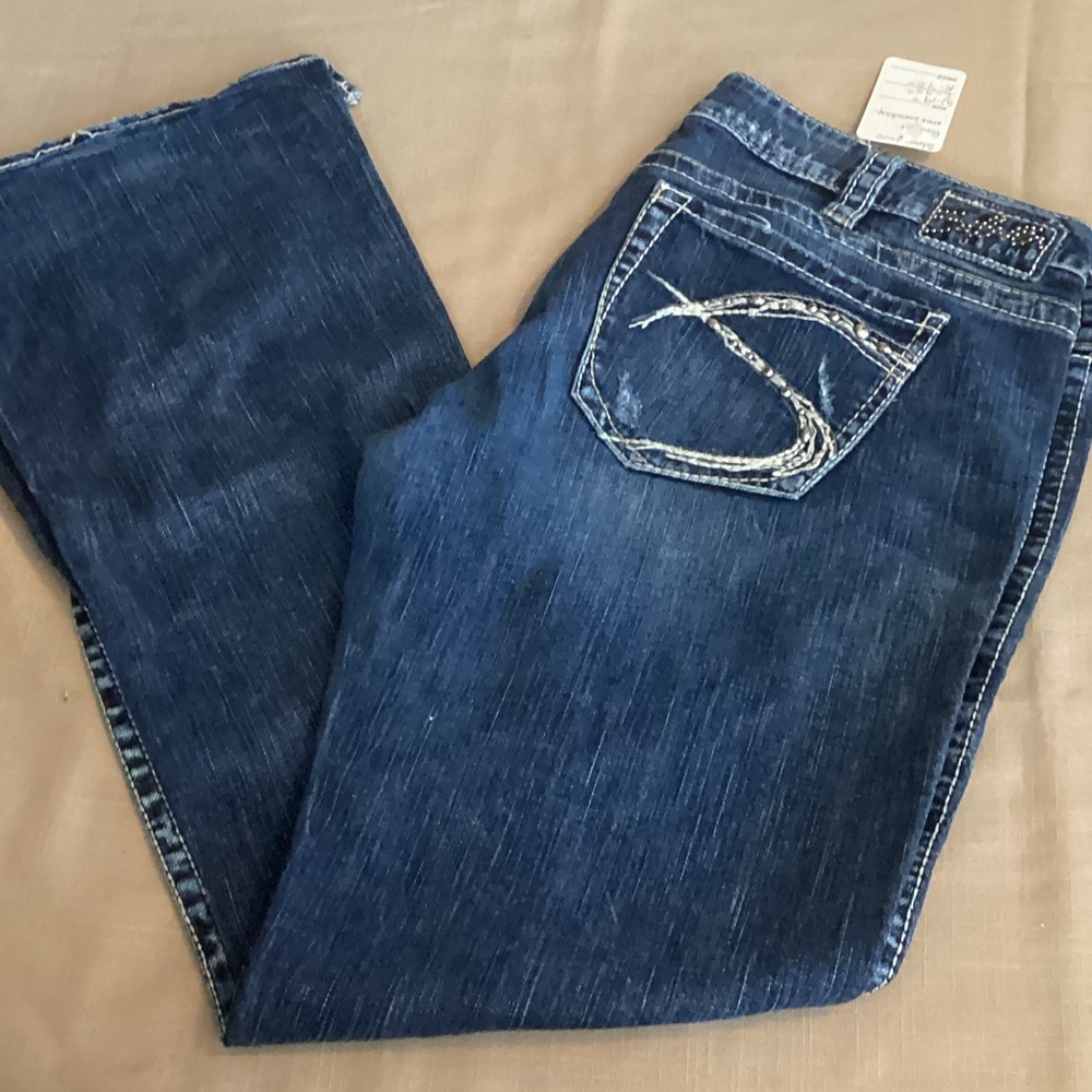 Silver Jeans Dark Blue Boot Cut Women's Jeans
